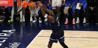 الذئاب الرمادية تهزم الرعد بفارق 42 نقطة في لعبة 3 من نهائيات الغرب للدوري الأميركي للمحترفين 42-3