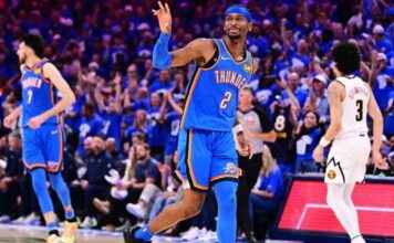 جيلجيس ألكسندر وفريق الرعد يطيحون بناغتس ويتأهلون إلى نهائيات NBA غربية nba