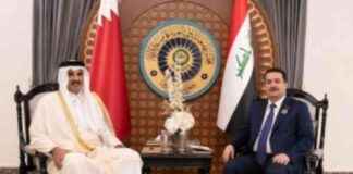 لقاء أمير مع رئيس الوزراء العراقي