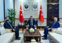 تعاون أمني بين وزراء الداخلية التركي والسوري