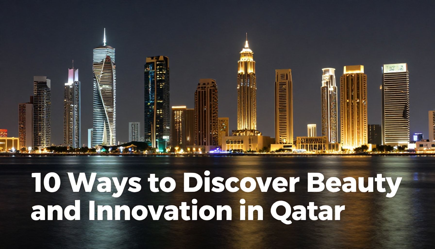 10 طرق لتبحث عن الجمال والابتكار في قطر*