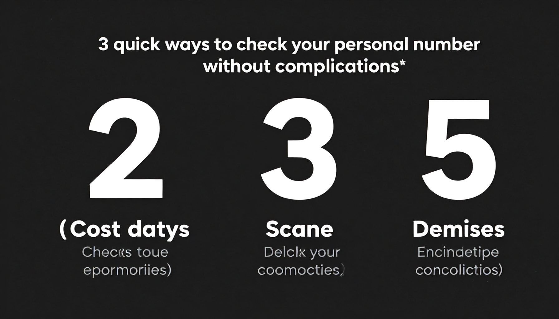 3 طرق سريعة لاستعلام رقمك الشخصي دون تعقيدات*
