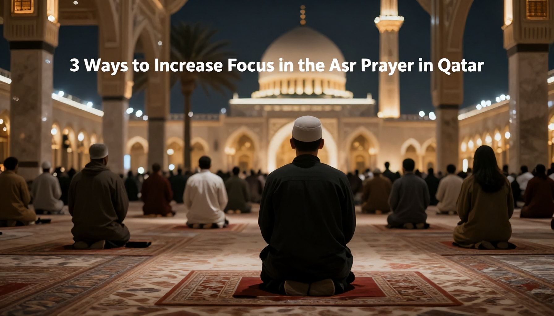 3 طرق لزيادة التركيز في صلاة العصر في قطر*