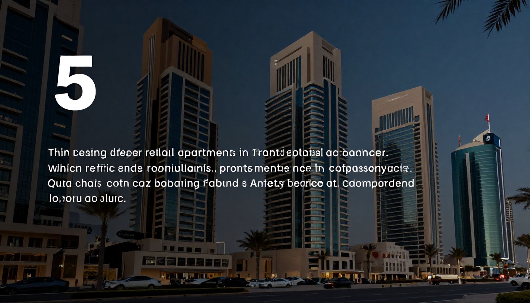 5 أسباب تجعل شقق الإيجار في قطر خيارًا مميزًا