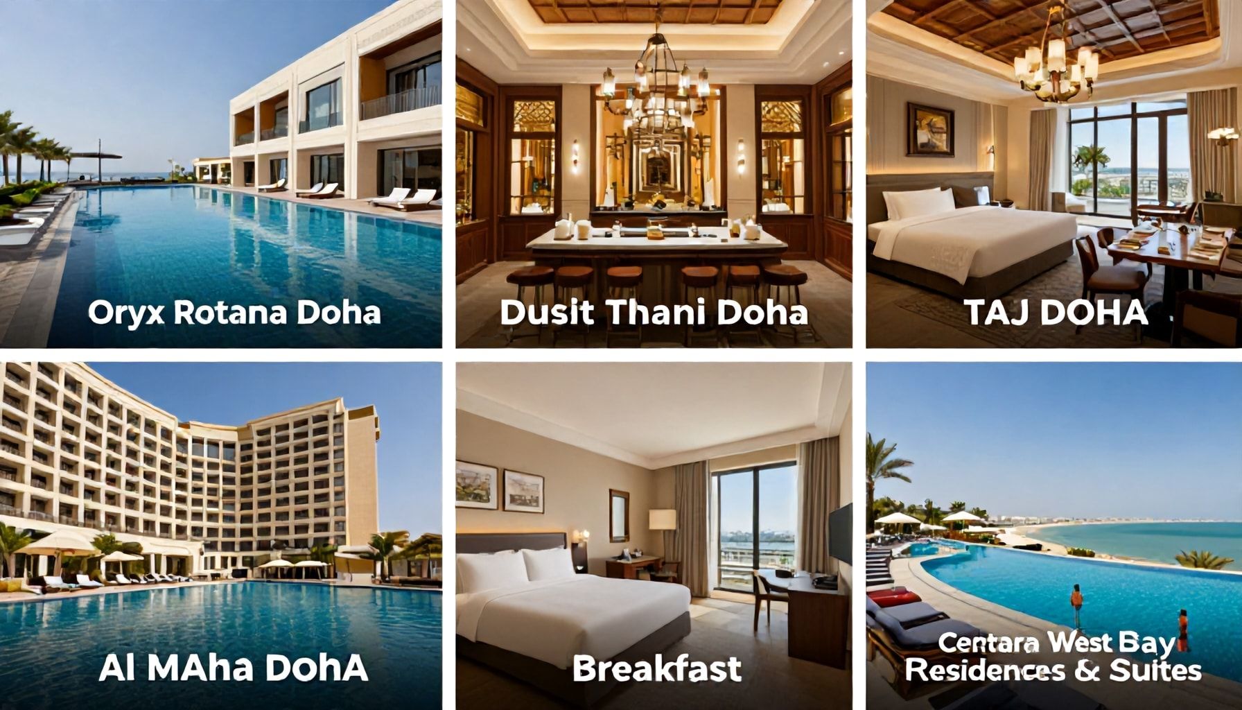 5 خيارات رائعة للفنادق الرخيصة في قطر مع مرافق فاخرة*