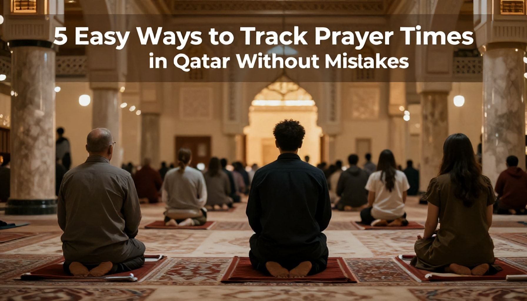 5 طرق سهلة تتبع أوقات الصلاة في قطر دون خطأ*