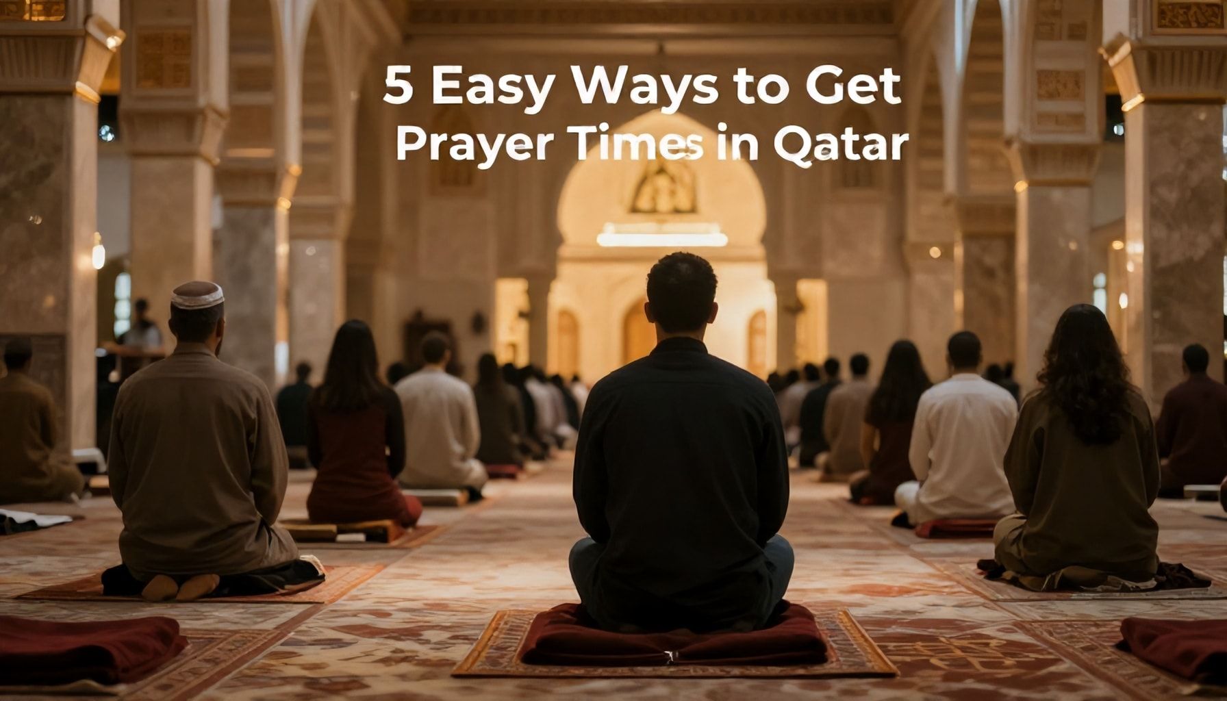 5 طرق سهلة للحصول على توقيت الأذان في قطر*