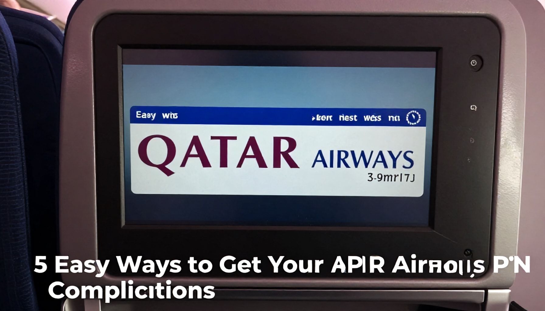 5 طرق سهلة للحصول على رقم القطرية للطيران دون تعقيدات*