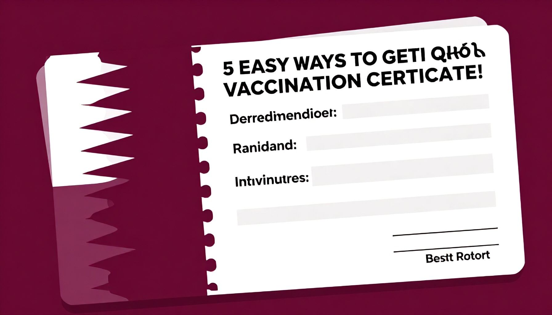 5 طرق سهلة للحصول على شهادة تطعيم قطر في دقائق*