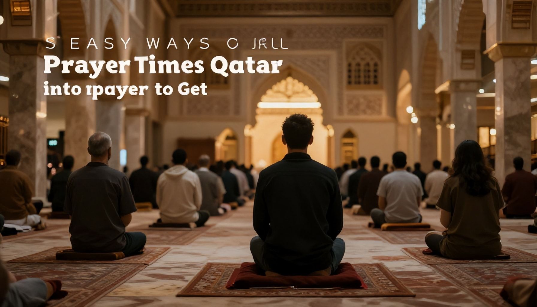 5 طرق سهلة للحصول على مواعيد الصلاة في قطر*