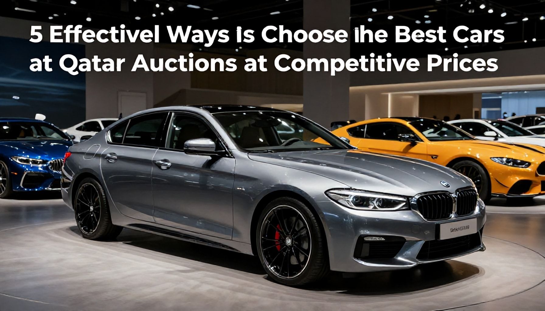 5 طرق فعالة لاختيار أفضل السيارات في مزاد قطر بالأسعار المنافسة*