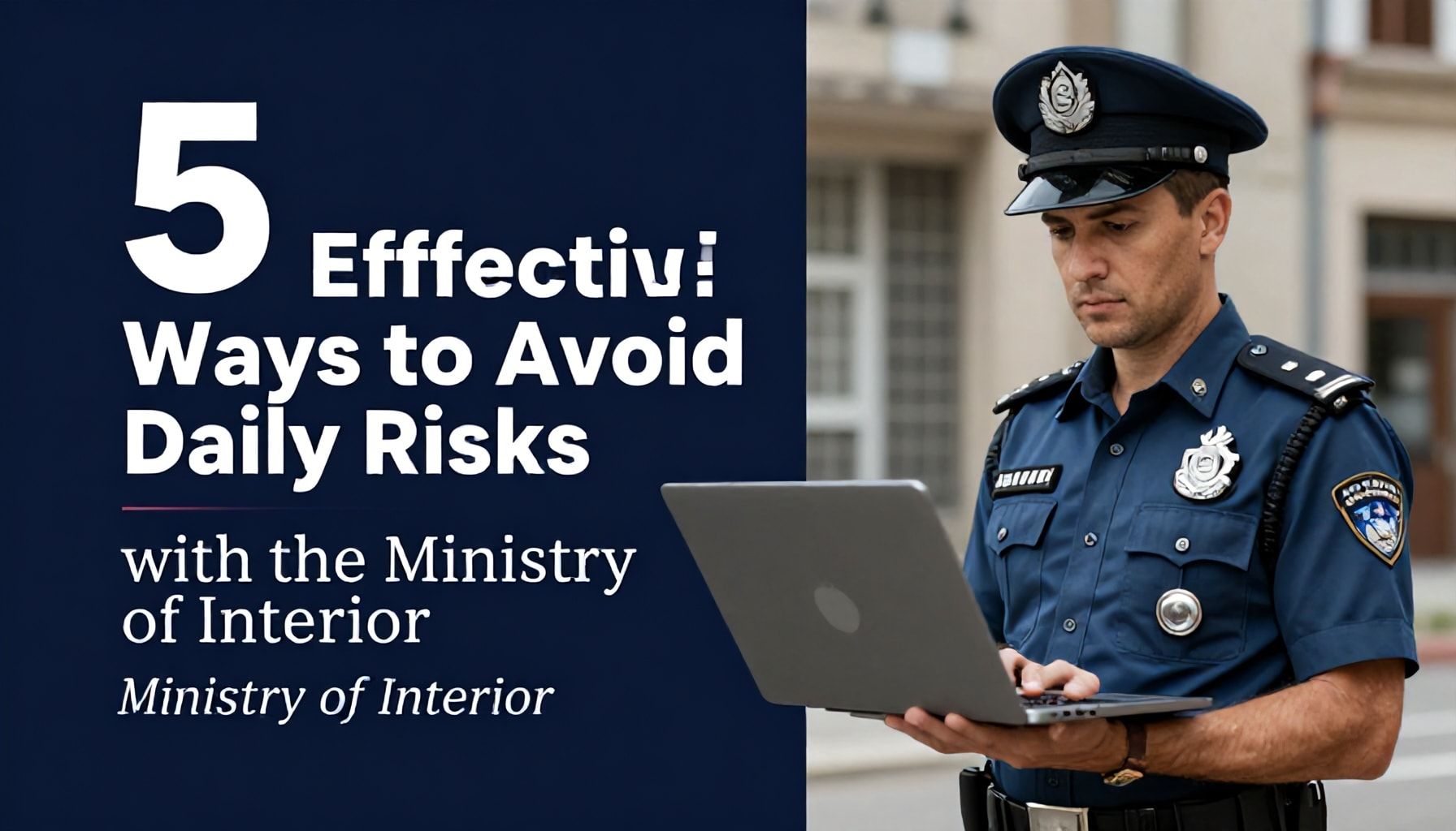 5 طرق فعالة لتجنب المخاطر اليومية مع وزارة الداخلية*