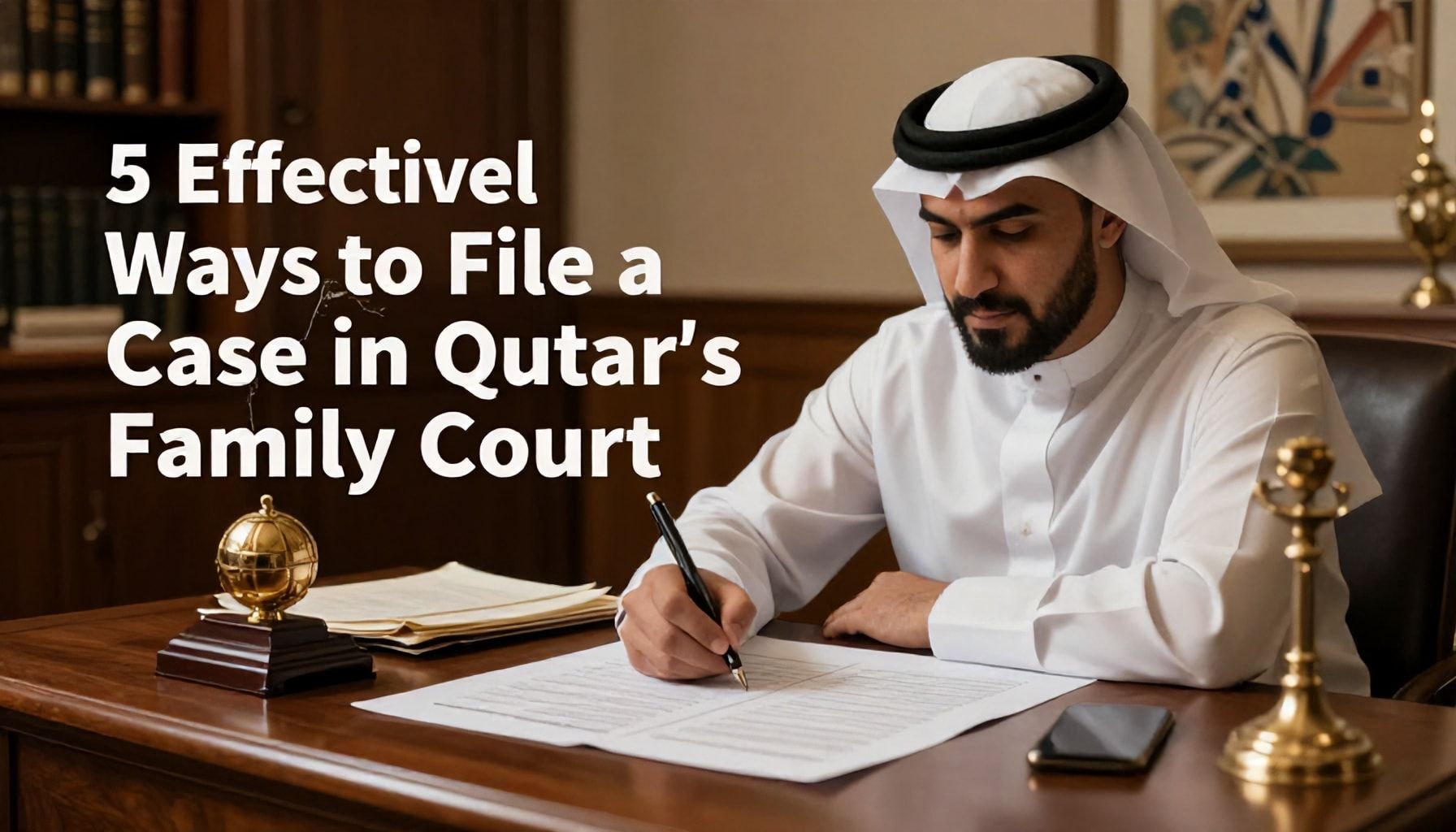 5 طرق فعالة لتقديم دعوى في محكمة الأسرة في قطر*