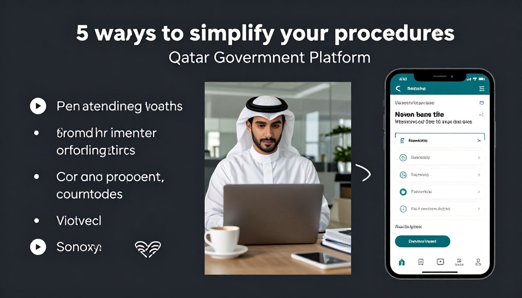 5 طرق لتبسيط إجراءاتك عبر منصة حكومي قطر*