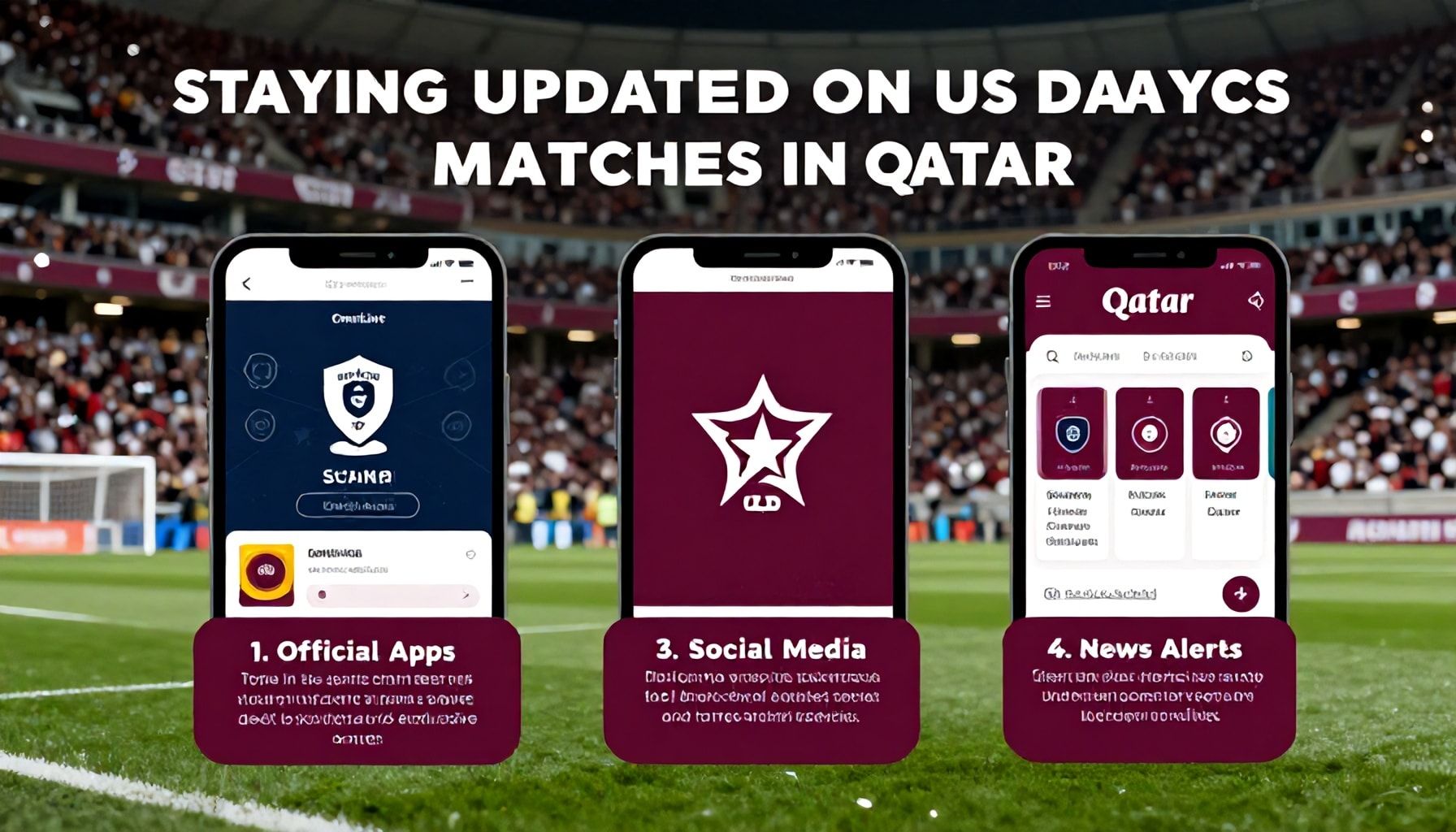 5 طرق لتبقى على اطلاع دائم بمباريات اليوم في قطر