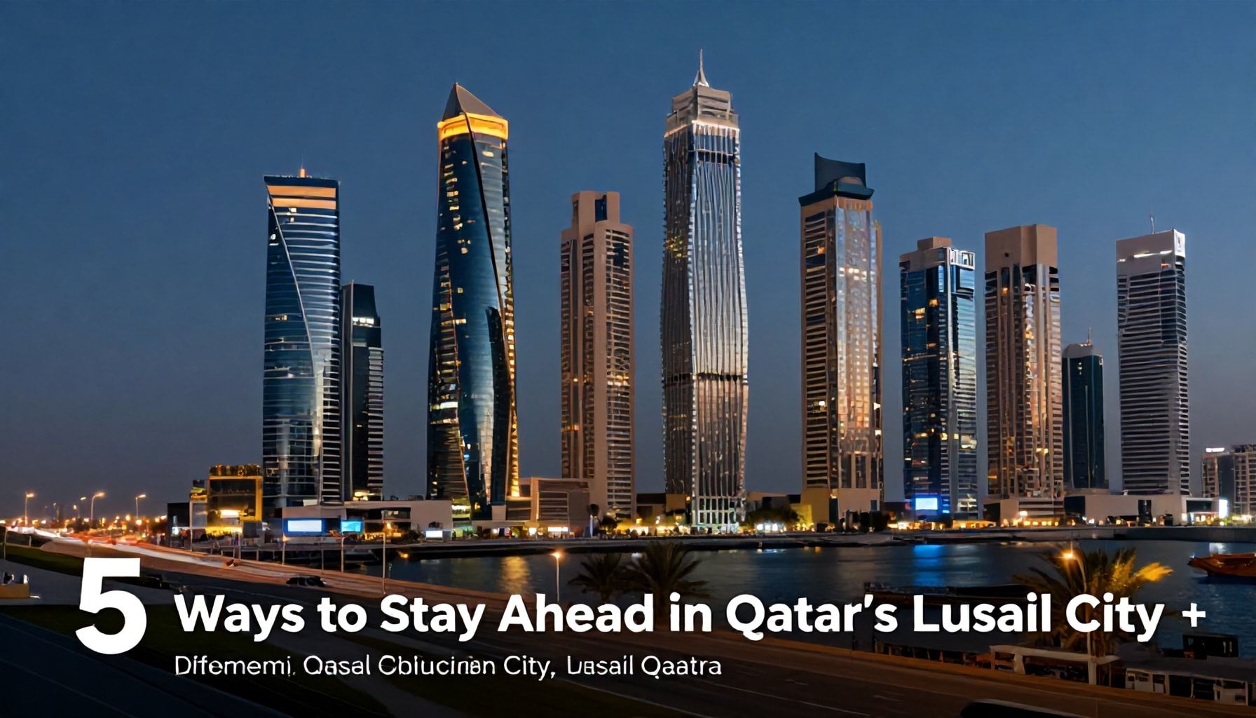 5 طرق لتبقى في المقدمة في مدينة مواتر قطر