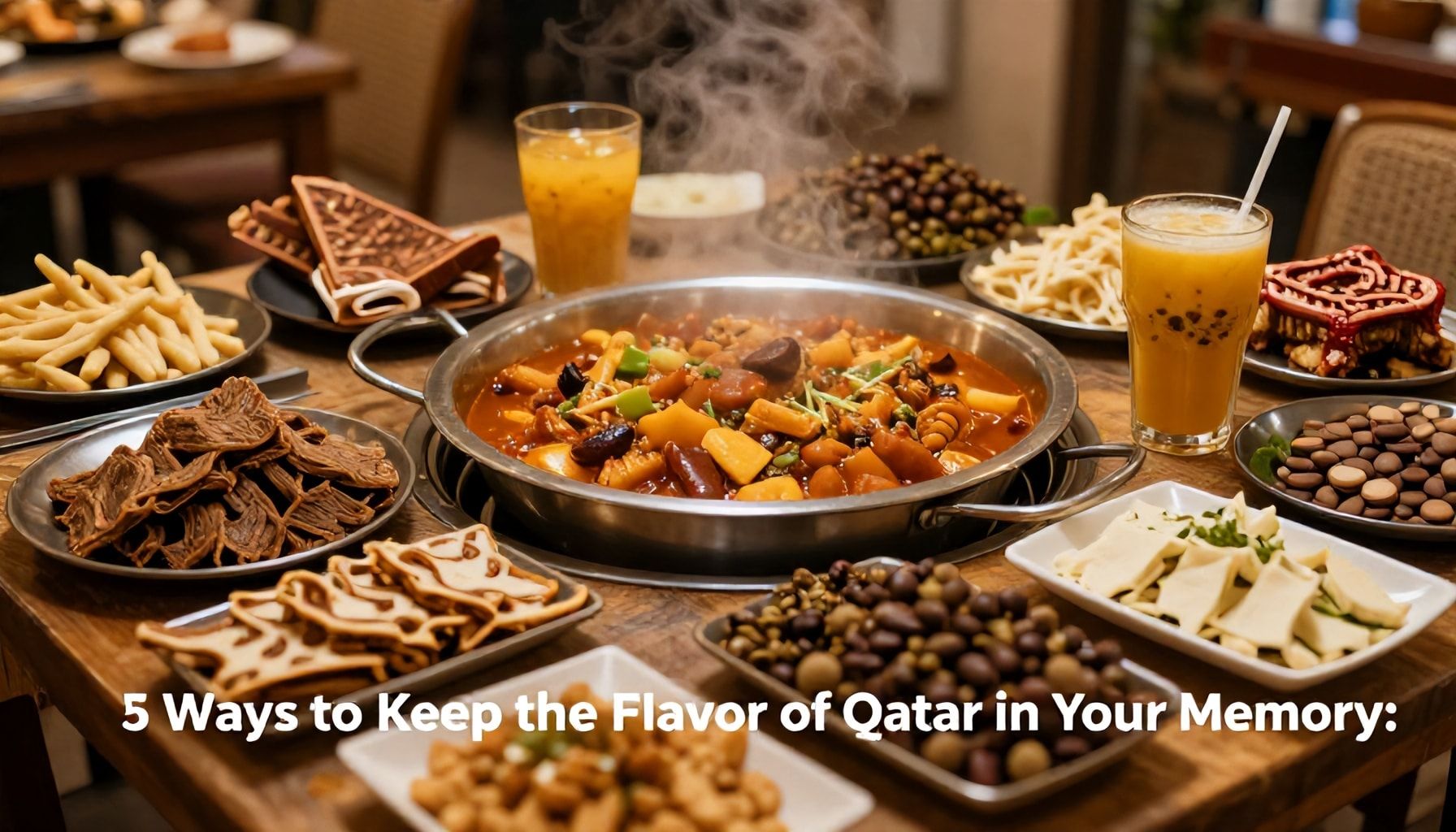 5 طرق لتبقي طعم قطر في ذاكرتك: تجارب فريدة لا تنسى*