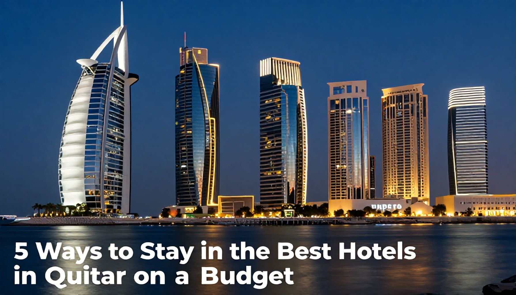 5 طرق لتبقي في أفضل فنادق قطر مع ميزانية محدودة*