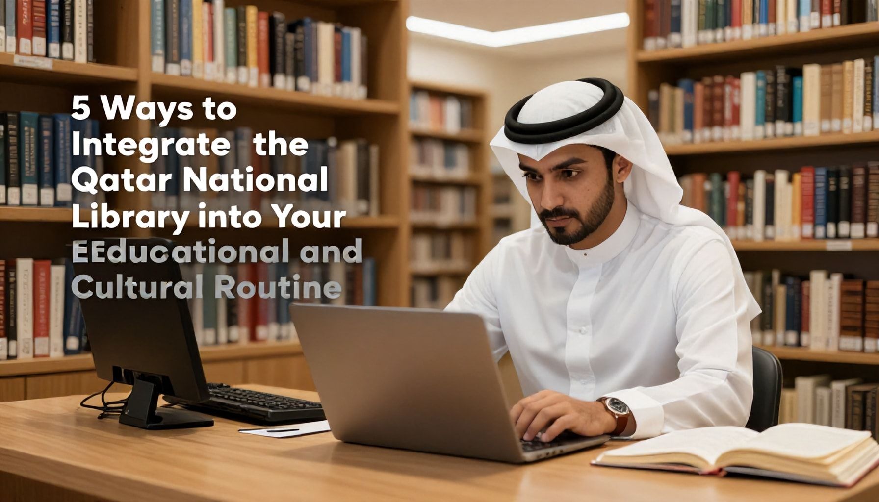 5 طرق لتبني مكتبة قطر في روتينك التعليمي والثقافي*