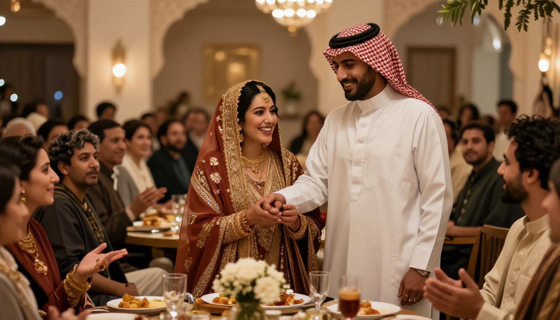 5 طرق لتبهر ضيوفك في حفل زفاف قطري غير تقليدي*