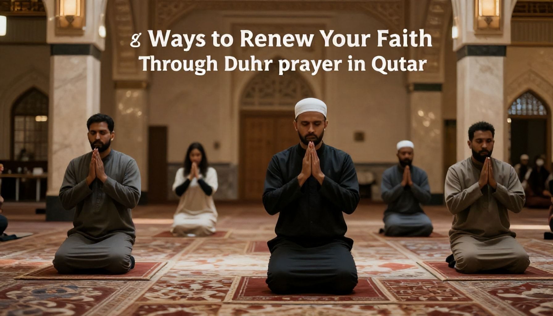 5 طرق لتجديد إيمانك من خلال صلاة الظهر في قطر*