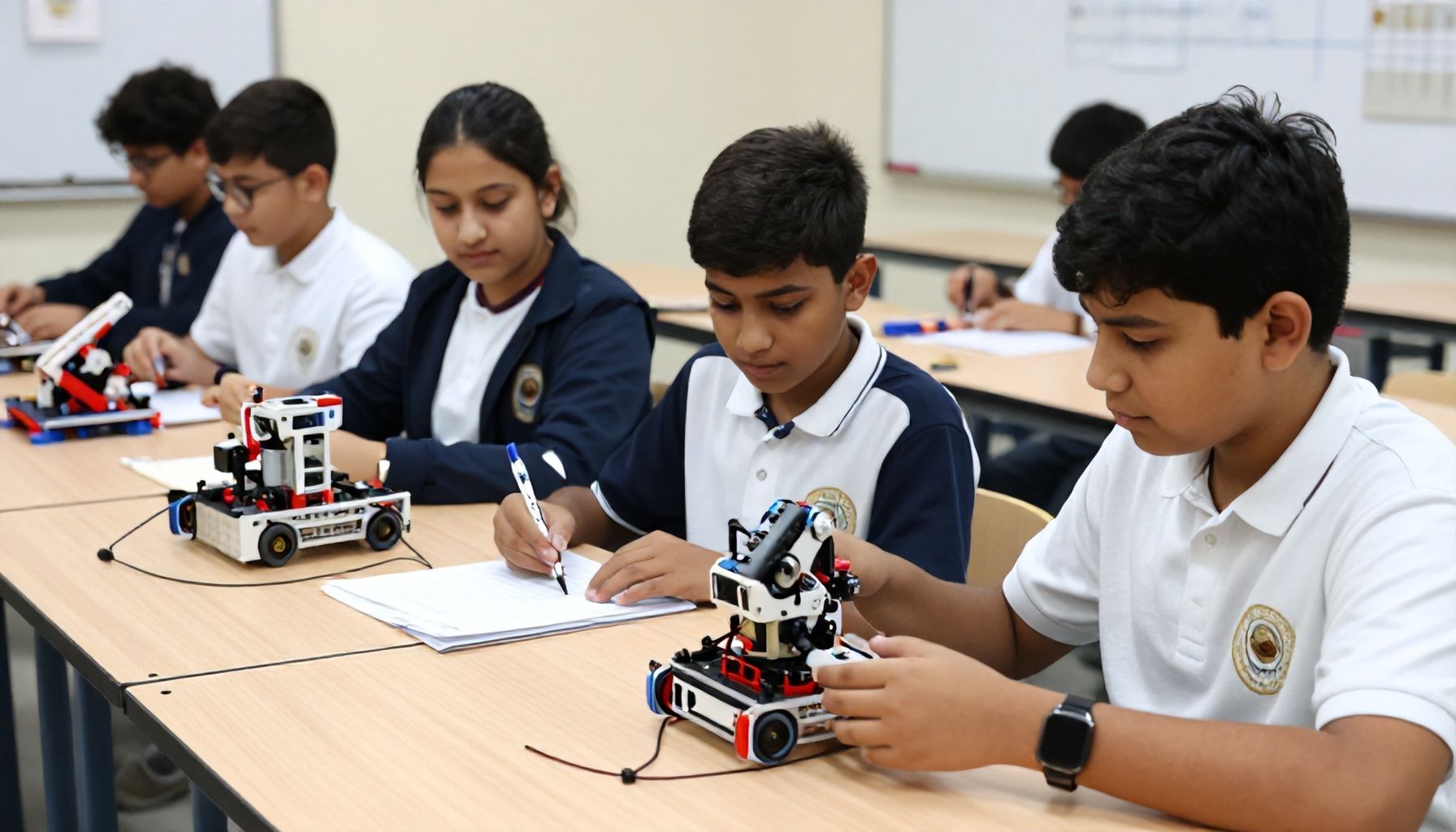 5 طرق لتجربة تعليمية فريدة في مدرسة قطر التقنية الثانوية للبنين*