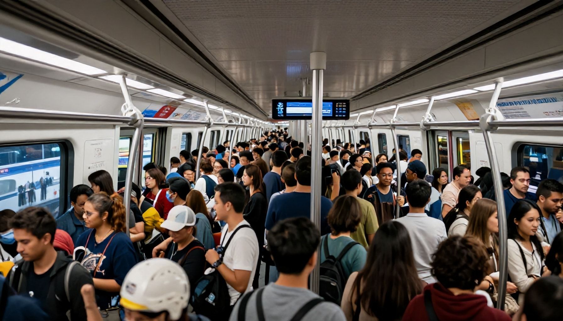 5 طرق لتجنب الزحام في خطوط المترو في قطر*