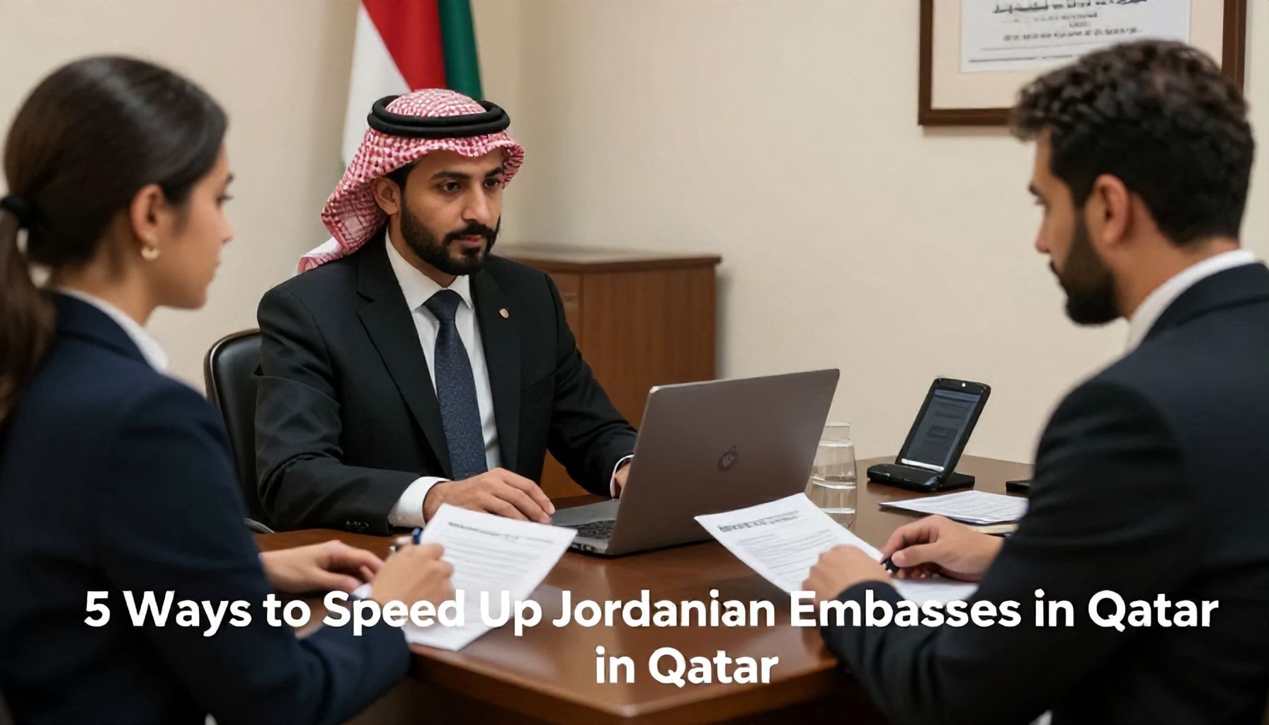 5 طرق لتسريع إجراءات السفارة الأردنية في قطر