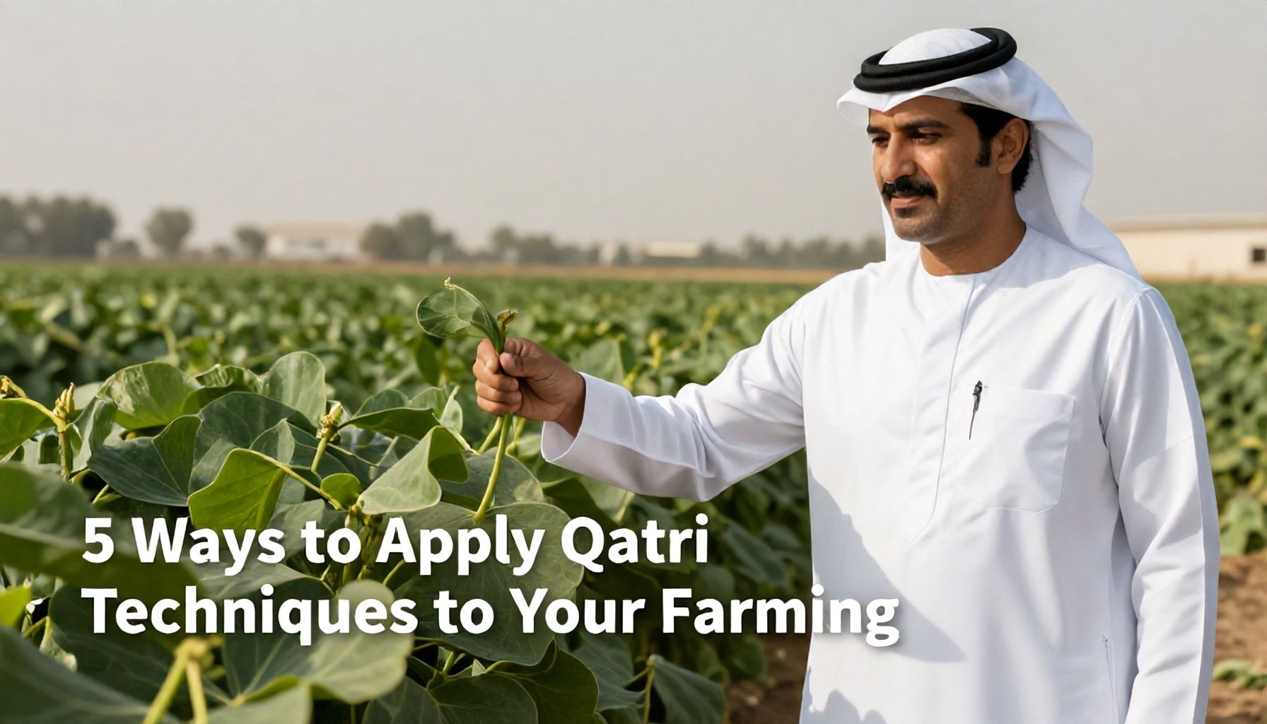 5 طرق لتطبيق تقنيات قطري في زراعتك