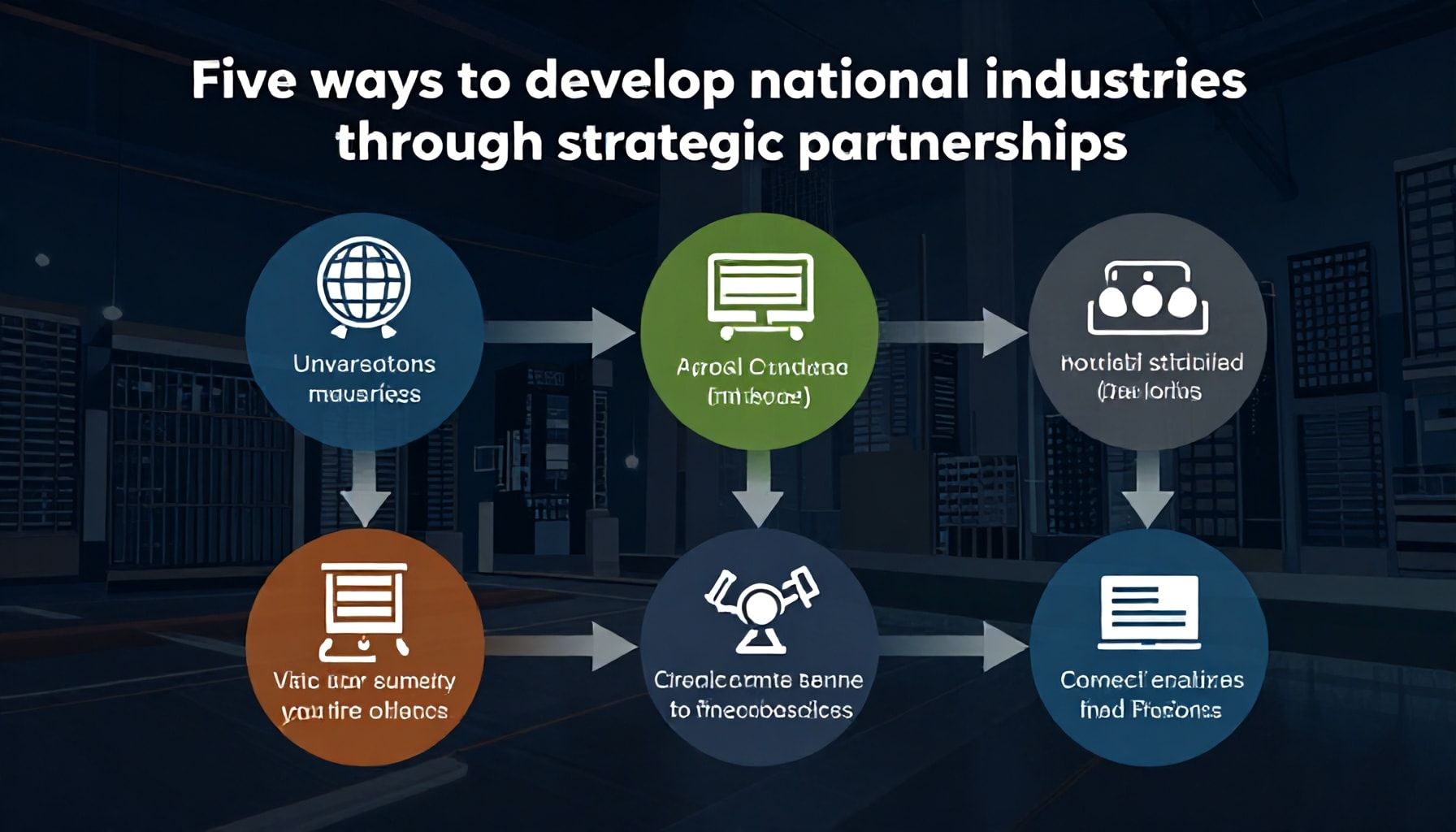 5 طرق لتطوير الصناعات الوطنية من خلال الشراكات الاستراتيجية*