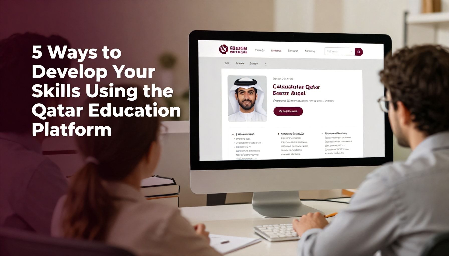 5 طرق لتطوير مهاراتك باستخدام منصة قطر للتعليم*