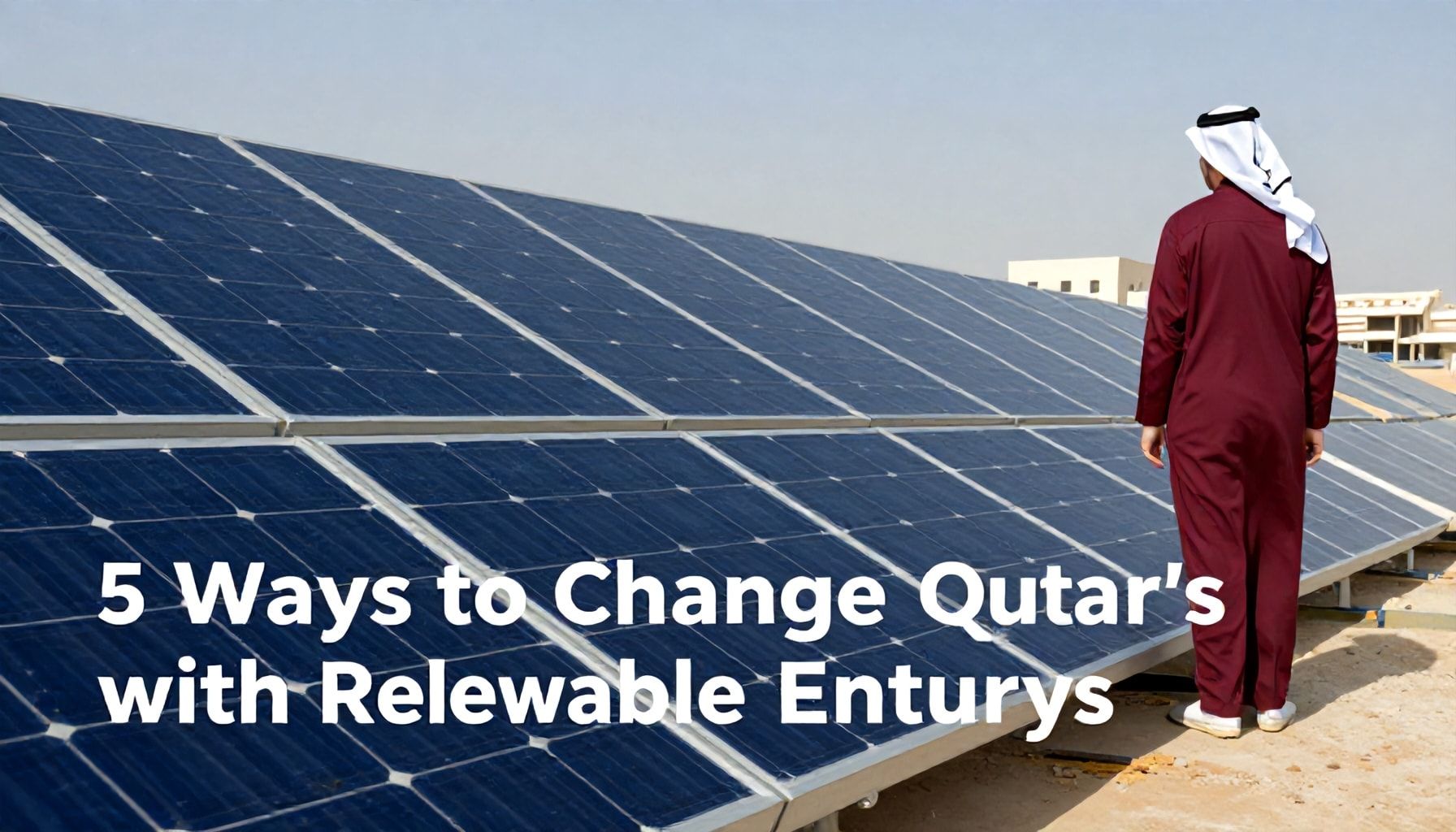5 طرق لتغيير مستقبل قطر مع الطاقة المتجددة*