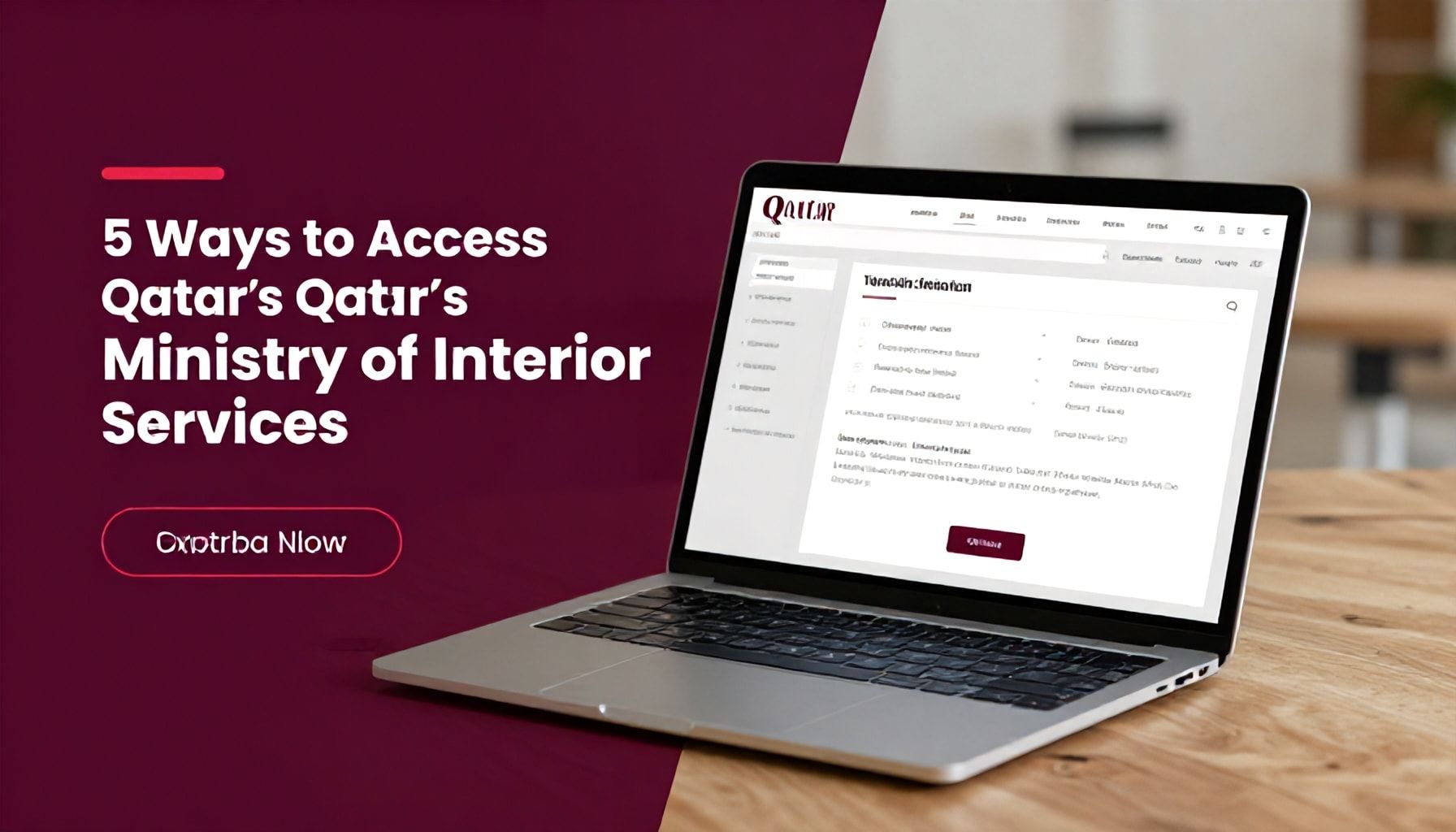 5 طرق لتقديم خدمات وزارة الداخلية قطر بسهولة عبر التطبيقات الرقمية*