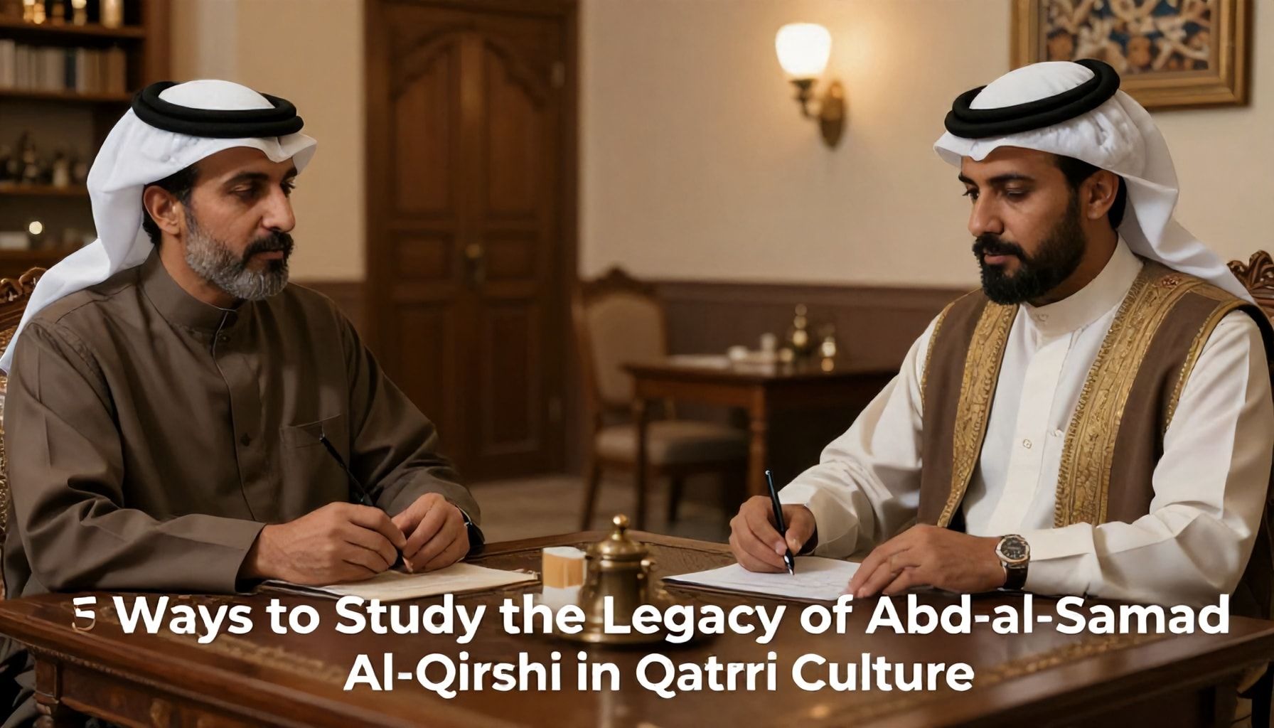 5 طرق لدراسة إرث عبد الصمد القرشي في الثقافة القطرية*