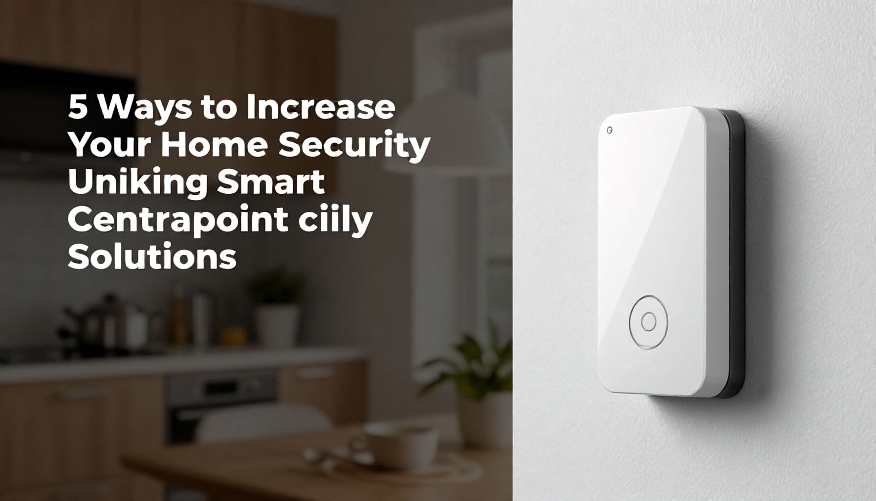 5 طرق لزيادة أمان منزلك باستخدام حلول سنتربوينت الذكية*