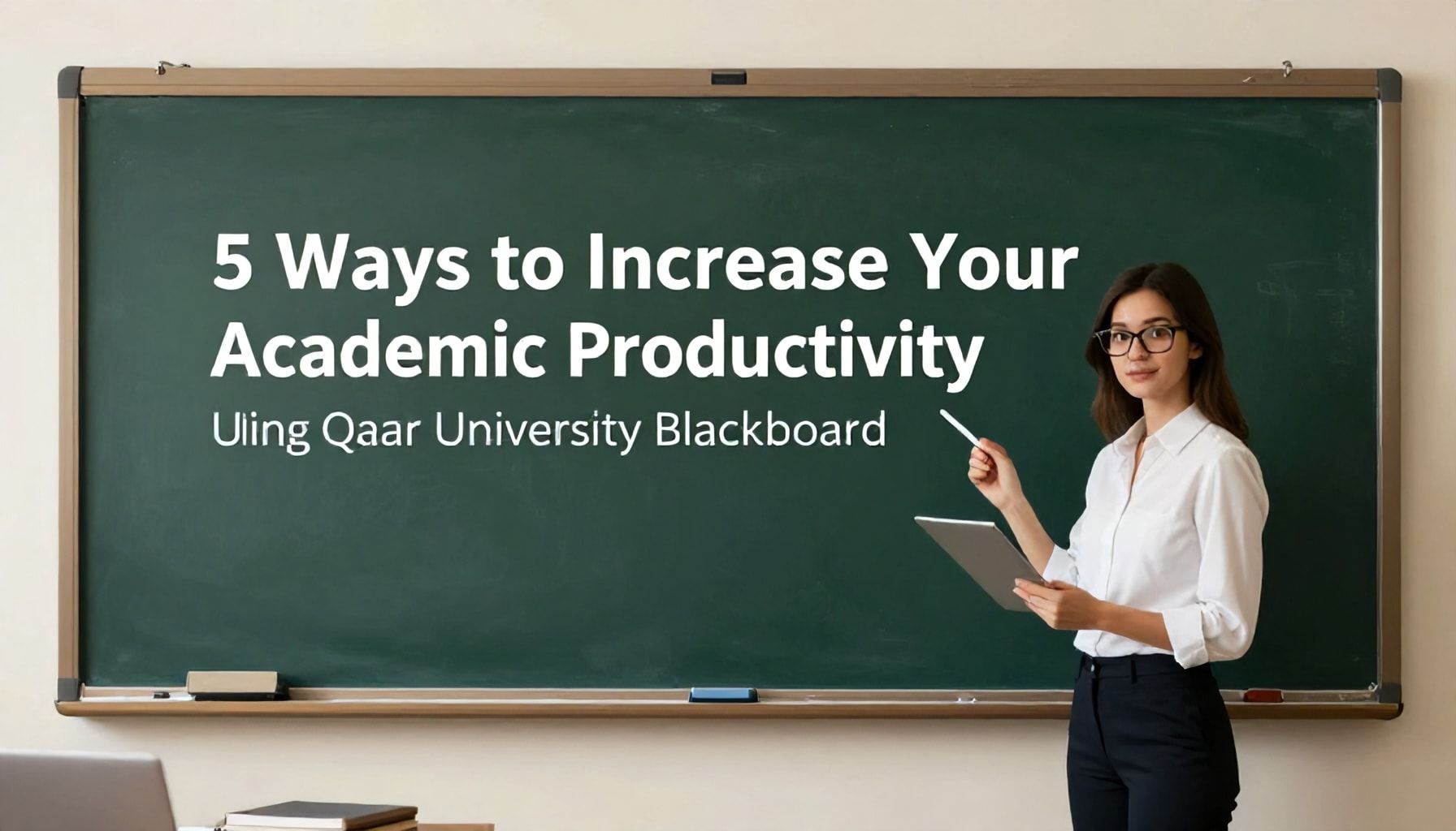5 طرق لزيادة إنتاجيتك الدراسية باستخدام بلاك بورد جامعة قطر*