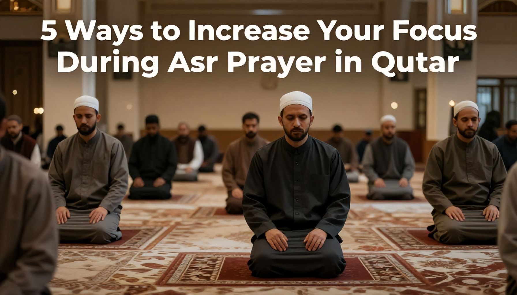 5 طرق لزيادة تركيزك خلال اذان العصر في قطر*