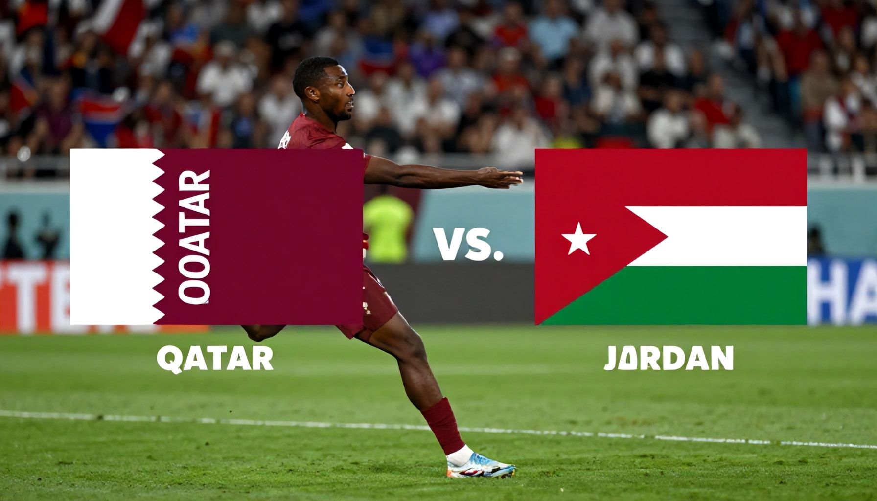 5 طرق لزيادة فرص الفوز في مباراة قطر والأردن*