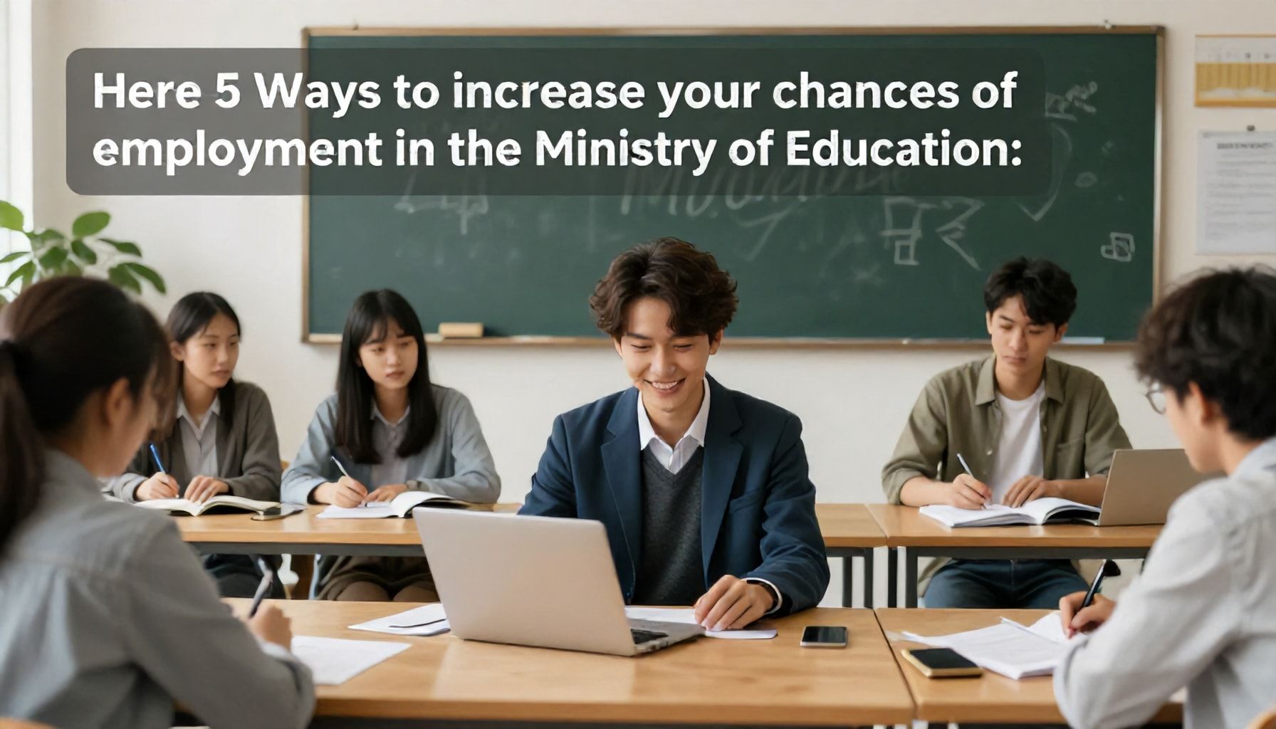5 طرق لزيادة فرصك في التوظيف في وزارة التعليم*