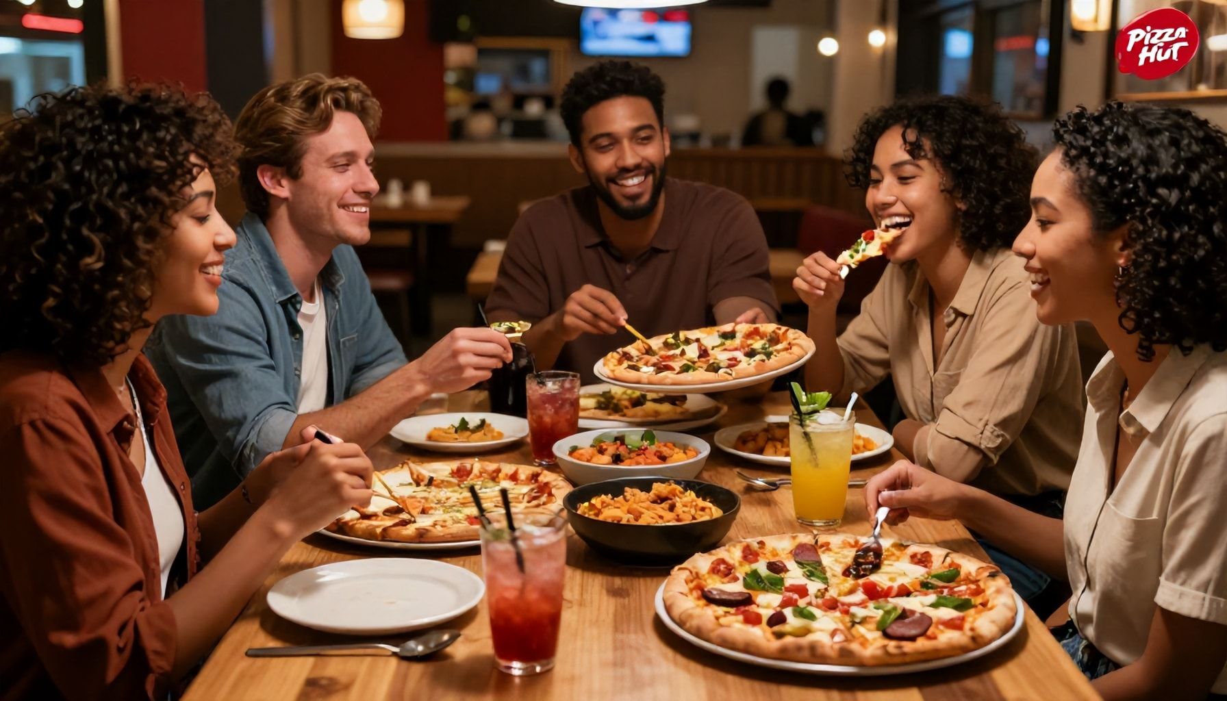 5 طرق لزيادة متعة تناول بيتزا هت مع الأصدقاء