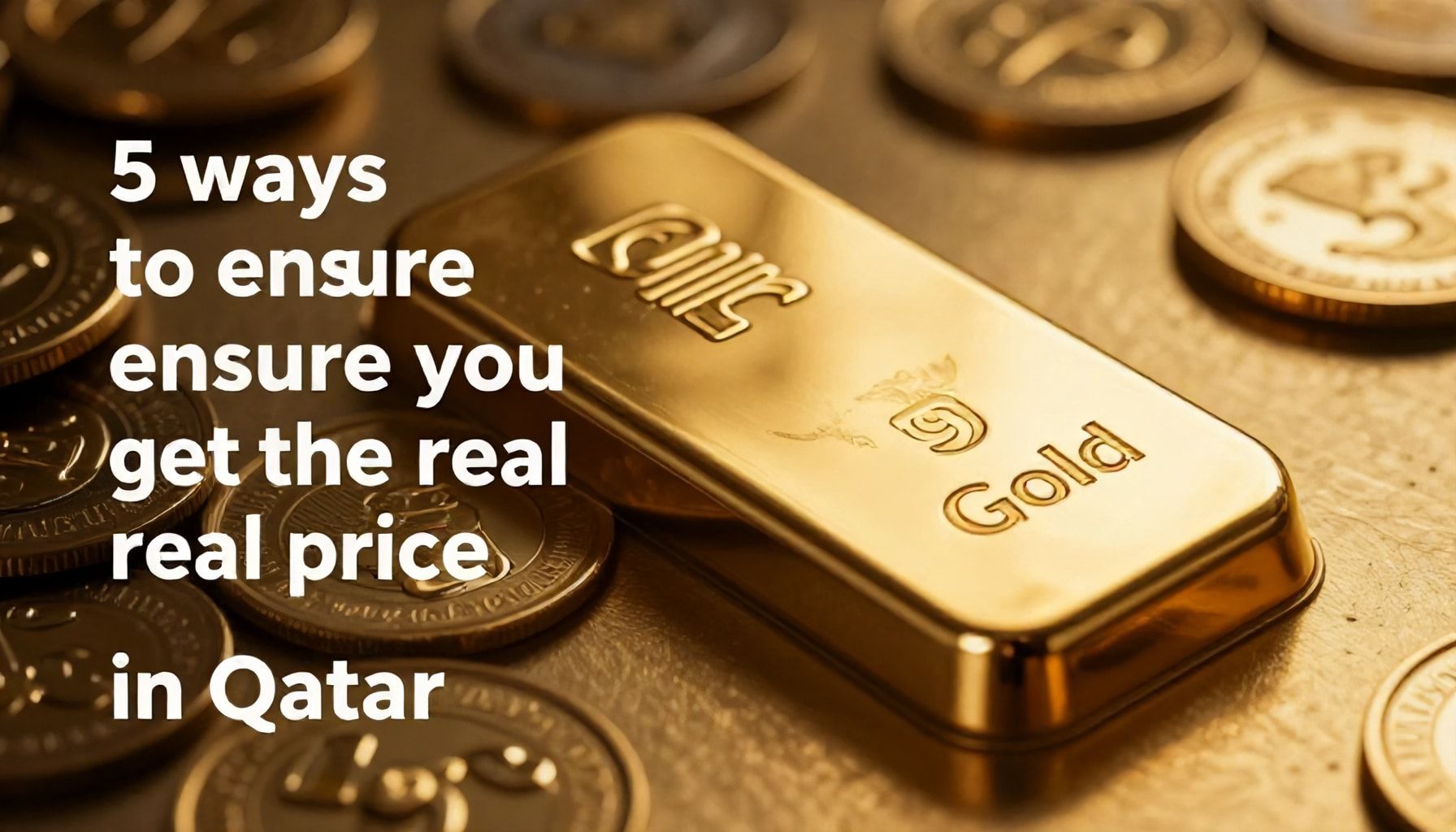 5 طرق لضمان الحصول على سعر الذهب الحقيقي في قطر
