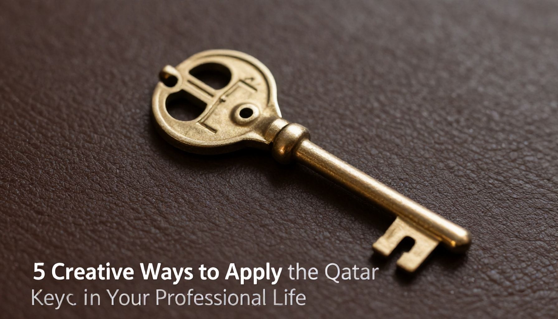 5 طرق مبتكرة لتطبيق مفتاح قطر في حياتك المهنية*