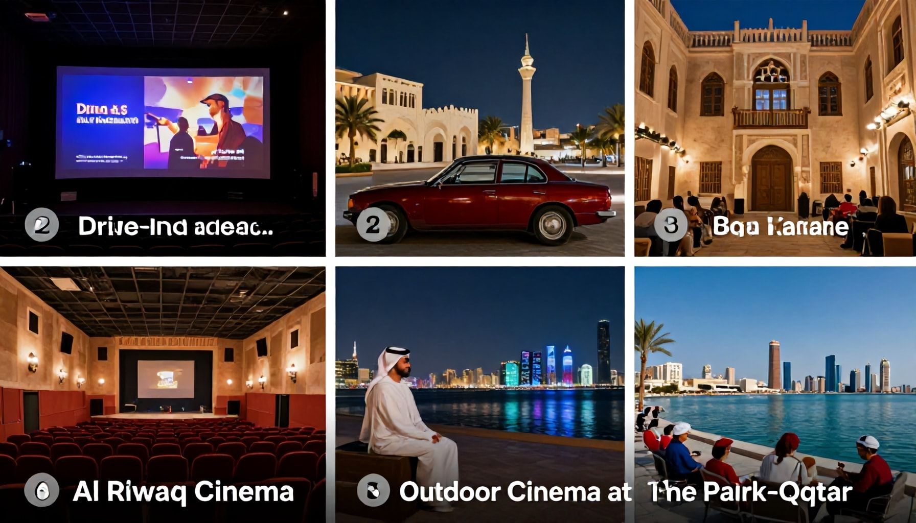 5 فعاليات سينمائية في قطر يجب أن تجربها على الأقل مرة واحدة*