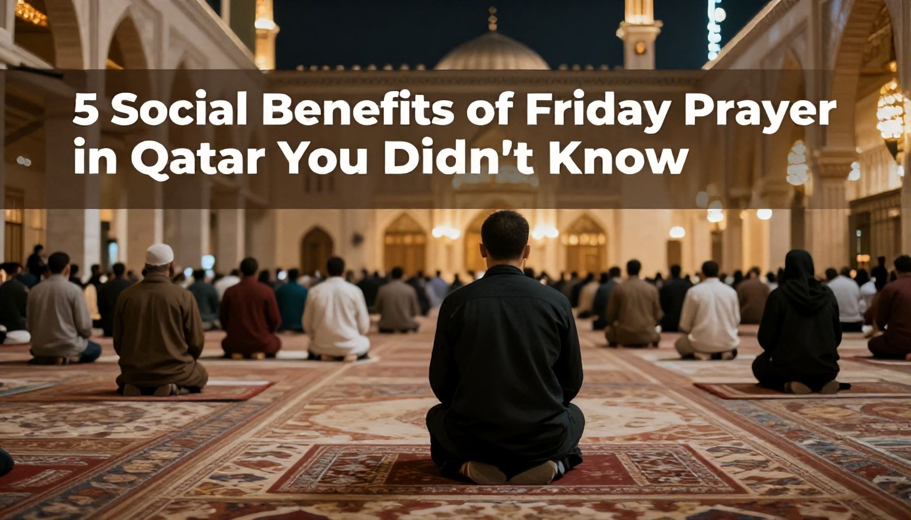 5 فوائد اجتماعية لصلاة الجمعة في قطر لا تعرفها*