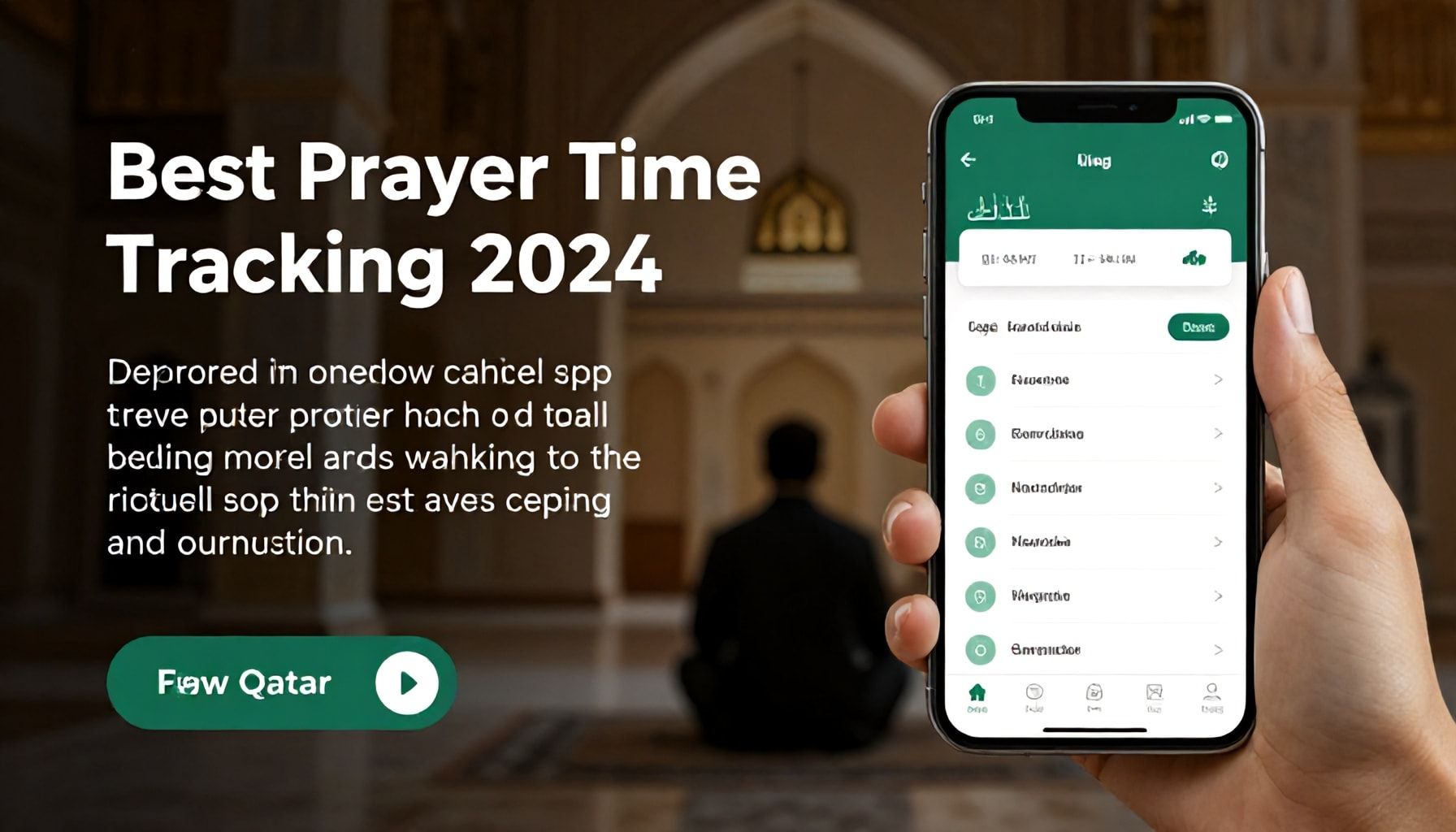 أفضل تطبيقات لتتبع مواقيت الصلاة في قطر 2024*