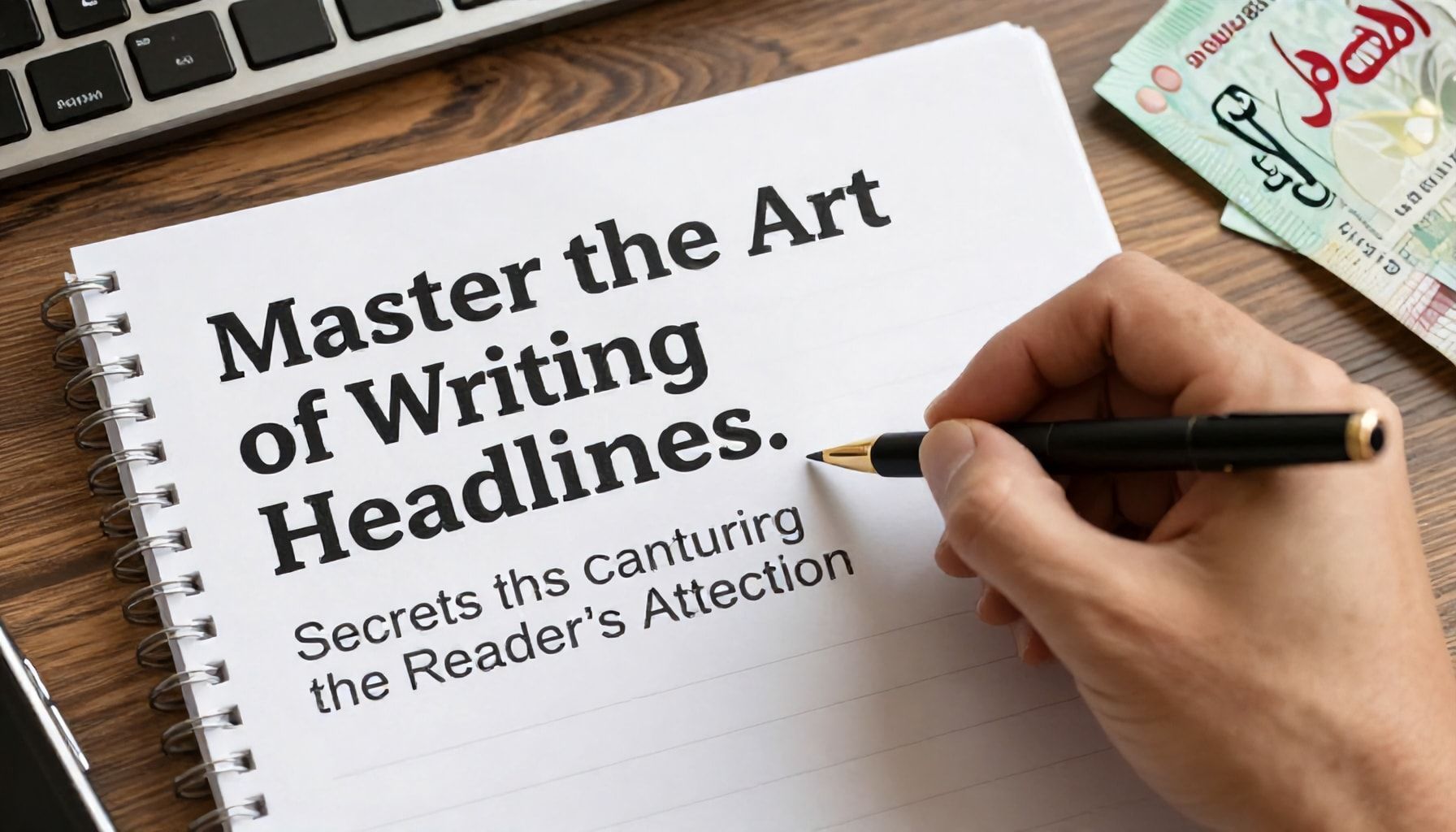 إتقن فن كتابة العناوين: أسرار جذب انتباه المستلم*