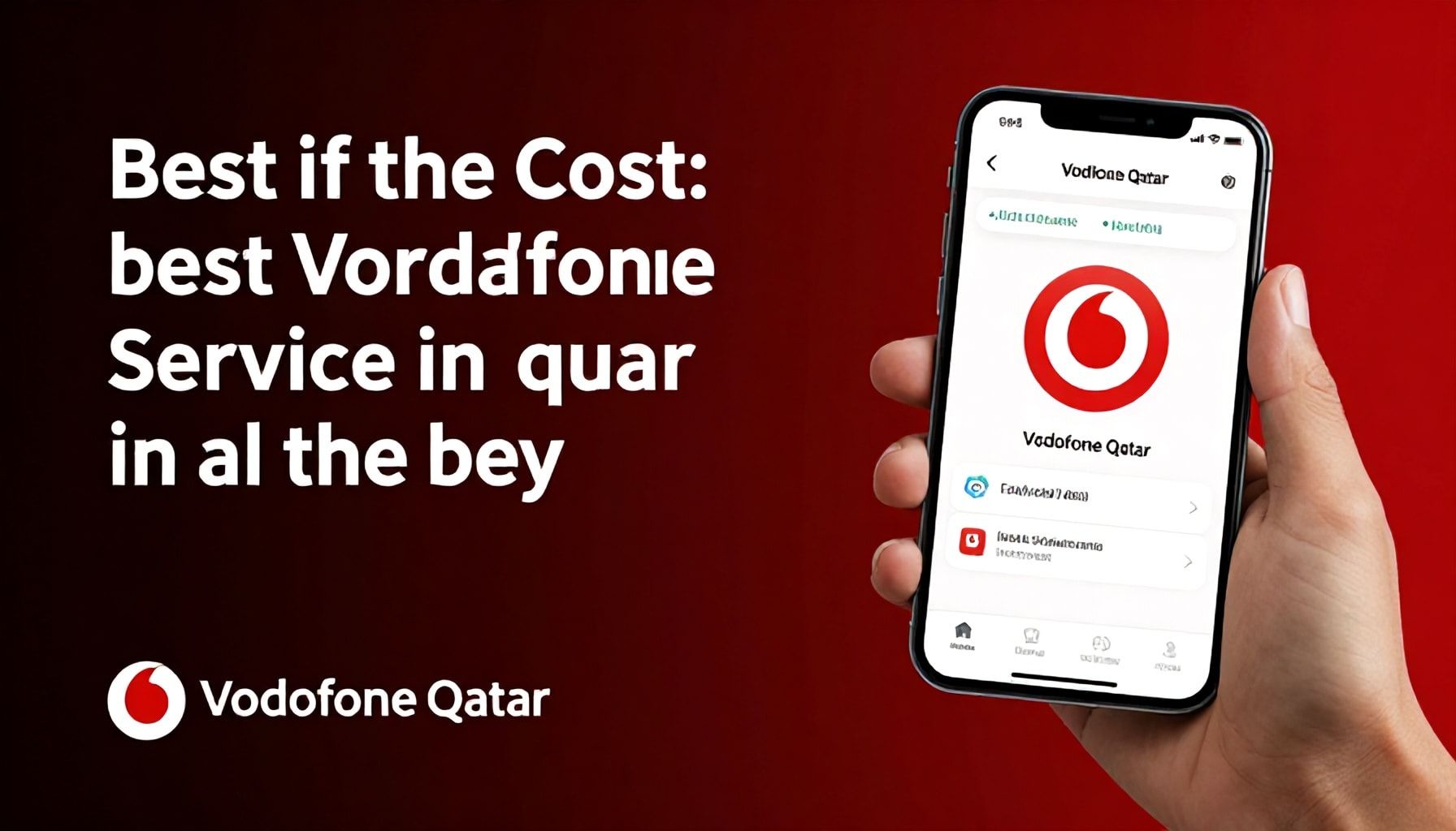 إذا كنت تبحث عن أفضل خدمة إتصالات في قطر: فودافون قطر، الخيار الأفضل لجودة الاتصال