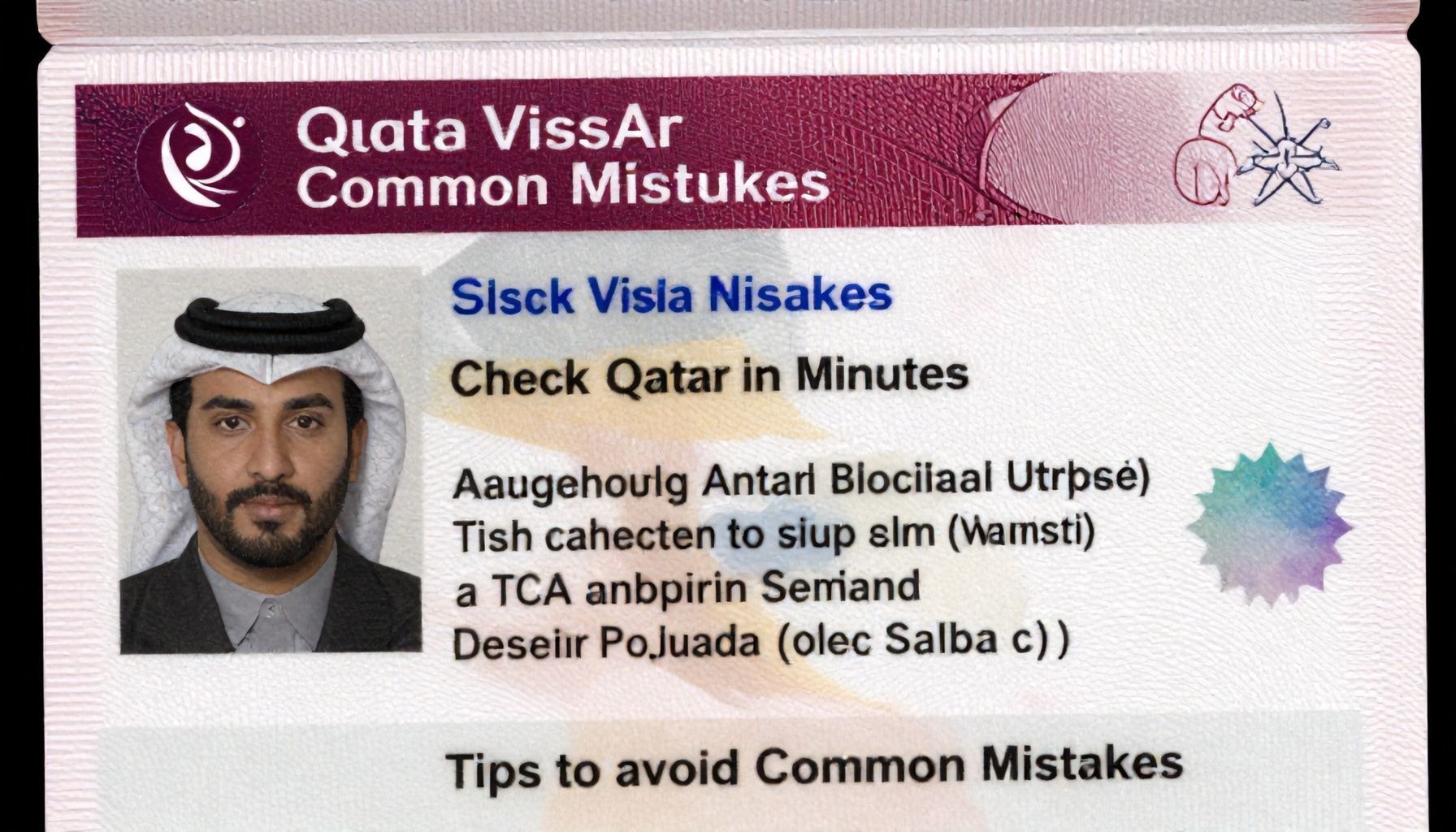 استعلام عن تأشيرة قطر في دقائق: نصائح لتجنب الأخطاء الشائعة*
