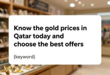 اعرف اسعار الذهب اليوم في قطر واختر أفضل العروض
