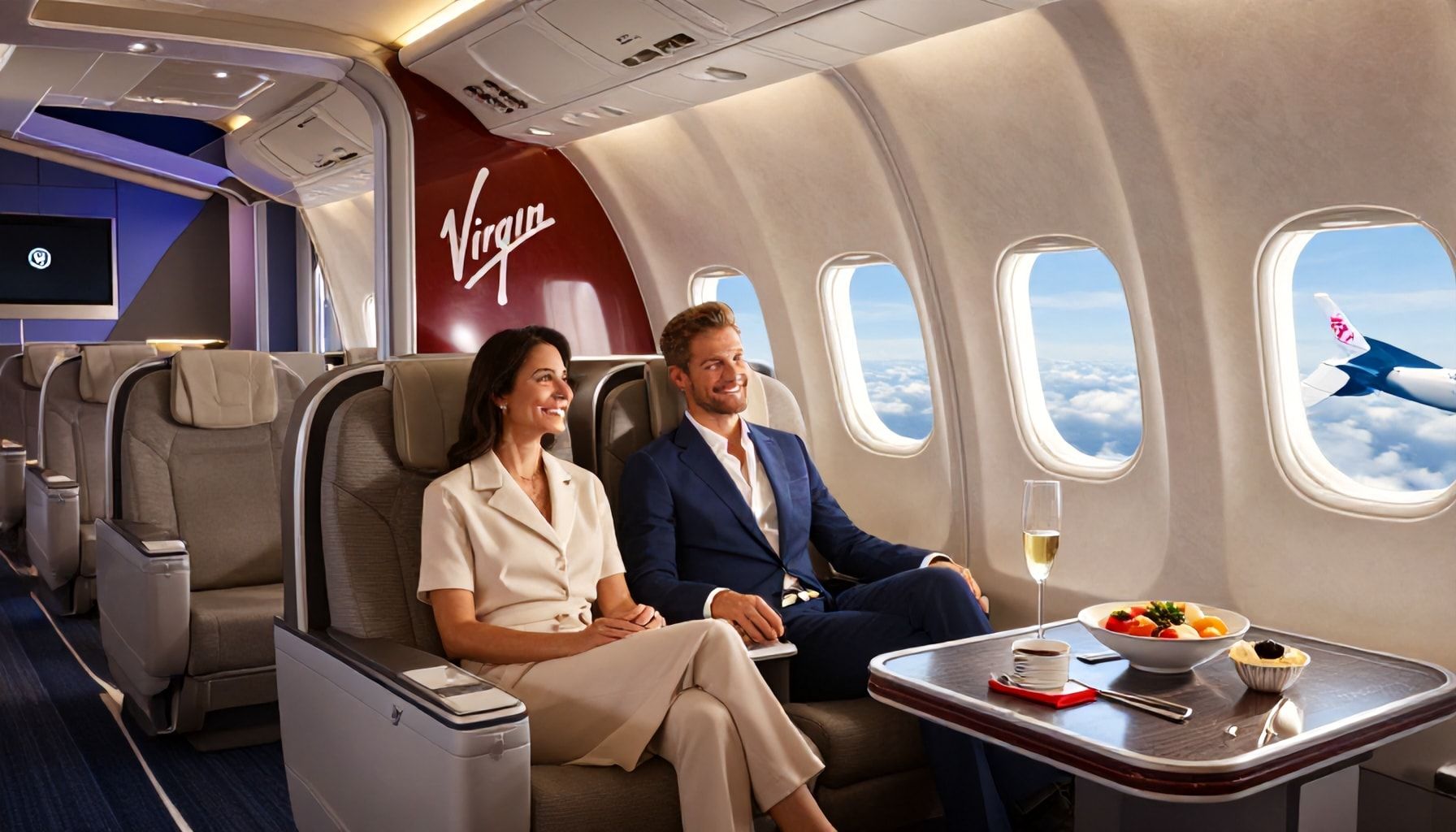 اكتشف سر فخامة السفر مع فيرجين قطر*